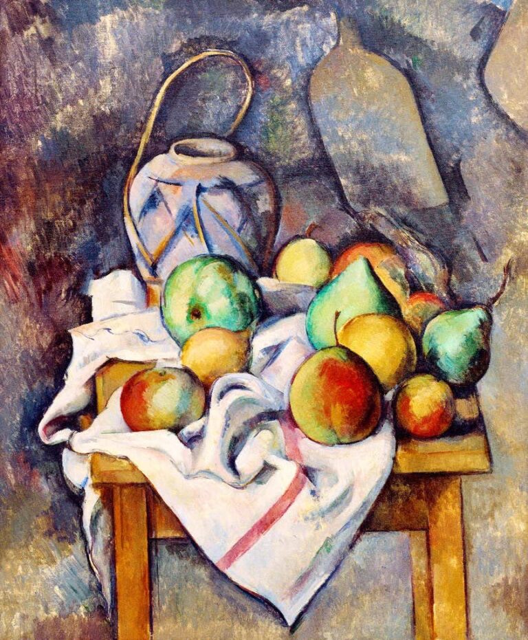 Le vase paille – Paul Cézanne Paul Cézanne