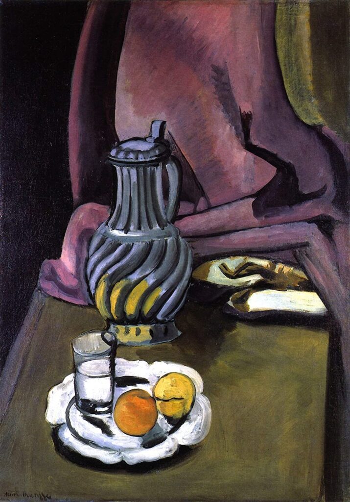 La cruche en étain – Matisse Henri Matisse