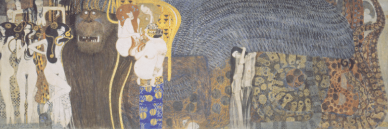 La frise de Beethoven : Les puissances hostiles. Mur du fond – Gustav Klimt Gustav Klimt