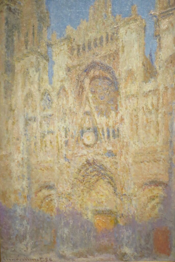 Cathédrale de Rouen, à midi (W1326) – Claude Monet Cathédrales de Rouen de Claude Monet