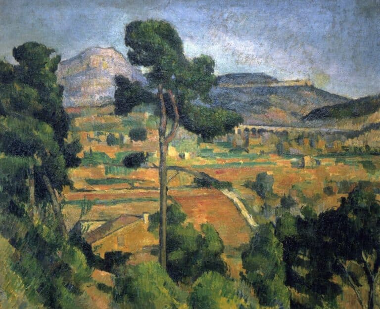 La Montagne Sainte-Victoire vue de Montbriand – Paul Cézanne Paul Cézanne