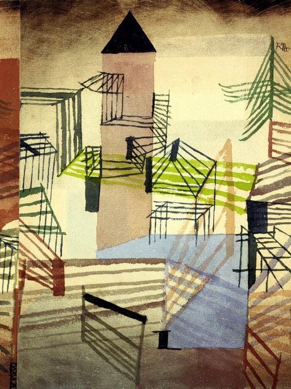 Construction d’une forteresse – Paul Klee Paul Klee