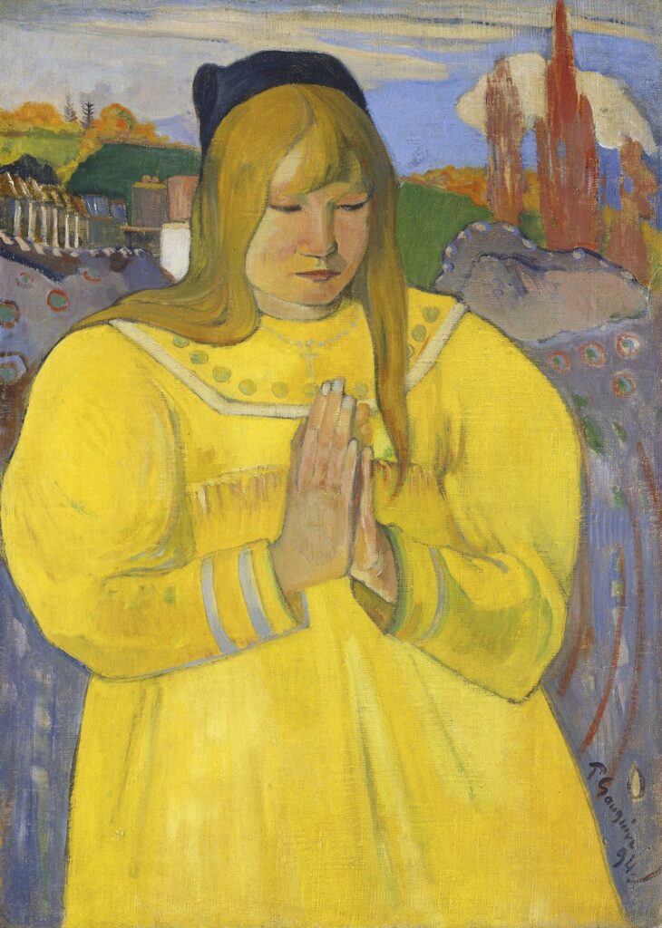 Bretonne priant – Paul Gauguin Paul Gauguin