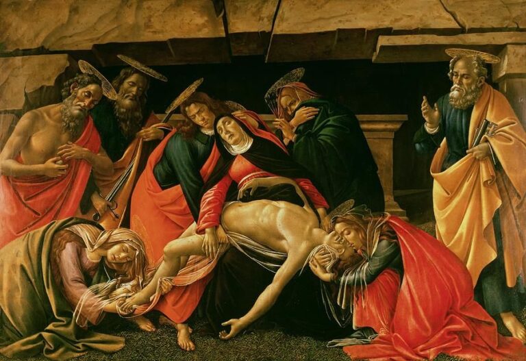 Lamentation du Christ. c.1490 – Sandro Botticelli Sandro Botticelli