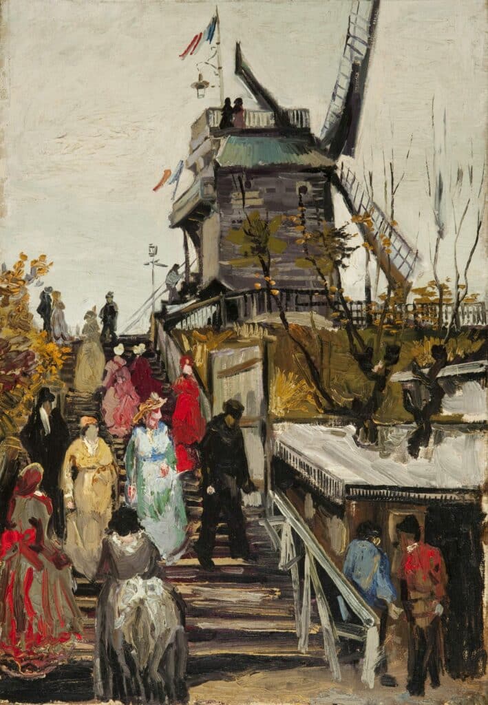 Le Moulin de Blute-Fin – Van Gogh Vincent Van Gogh