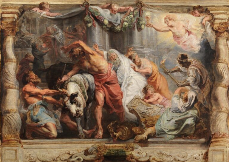 Le Triomphe de l’Eucharistie sur l’Idolâtrie – Peter Paul Rubens Peter Paul Rubens