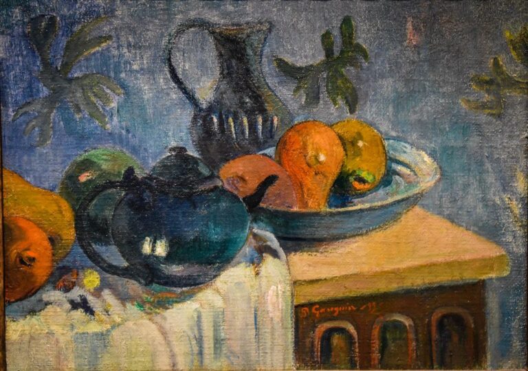 Pichet et fruits – Paul Gauguin Paul Gauguin