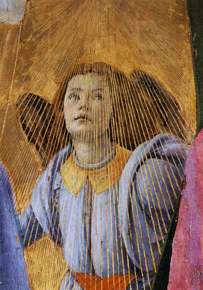 Ange, du « Couronnement de la Vierge » – Sandro Botticelli Sandro Botticelli