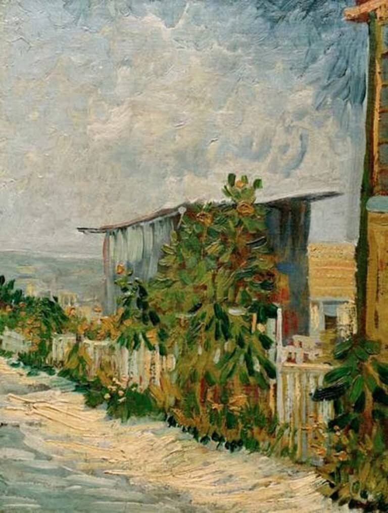 Abri sur Montmartre – Van Gogh Vincent Van Gogh