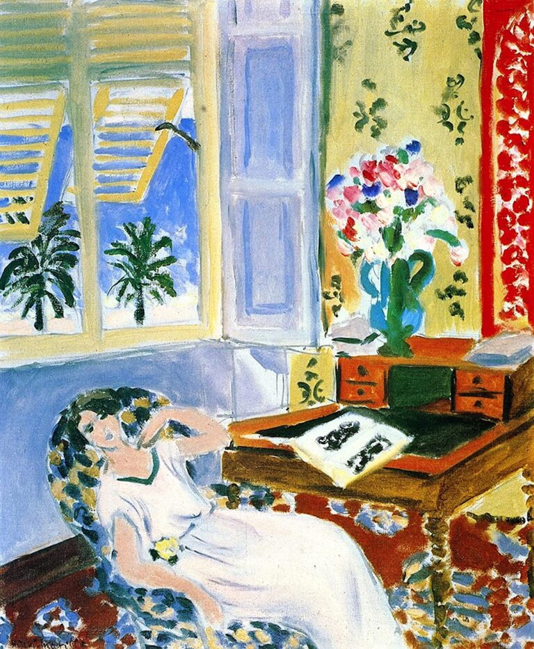 Intérieur de la sieste à Nice – Matisse Henri Matisse