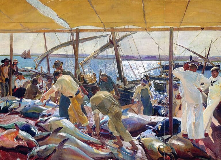 La pêche au thon – Sorolla Joaquín Sorolla