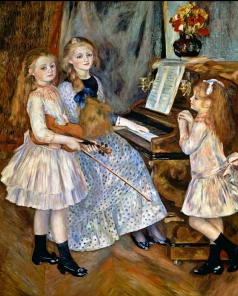 Les Filles de Catulle Mendes – Pierre-Auguste Renoir Pierre-Auguste Renoir