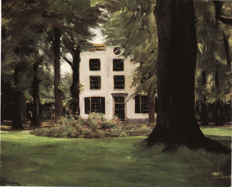 Maison de campagne à Hivers – Max Liebermann Max Liebermann