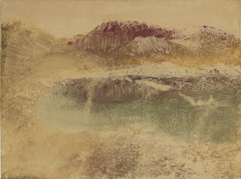 Paysage Roux – Edgar Degas Edgar Degas