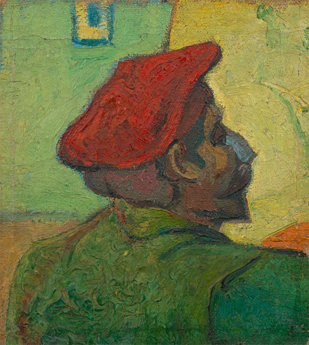 Portrait Paul Gauguin (Homme au béret rouge) – Van Gogh Vincent Van Gogh