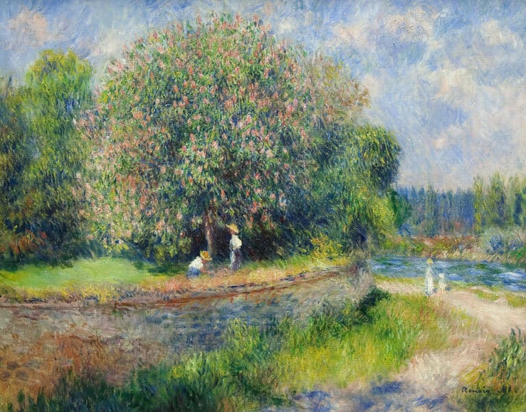 Fleurs de châtaignier – Pierre-Auguste Renoir Pierre-Auguste Renoir