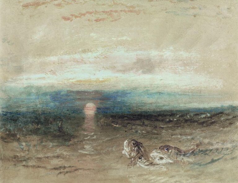 Coucher de soleil sur la mer – William Turner William Turner