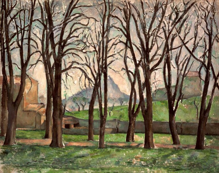 Châtaigniers au Jas de Bouffan – Paul Cézanne Paul Cézanne