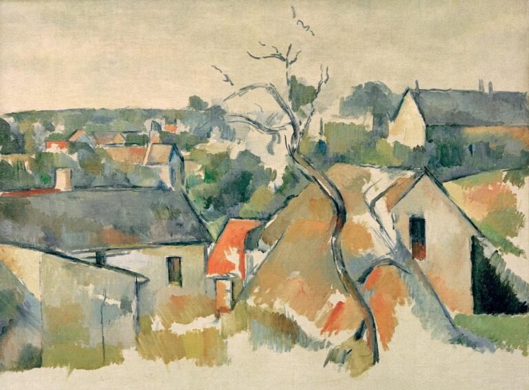 Les Toits – Paul Cézanne Paul Cézanne