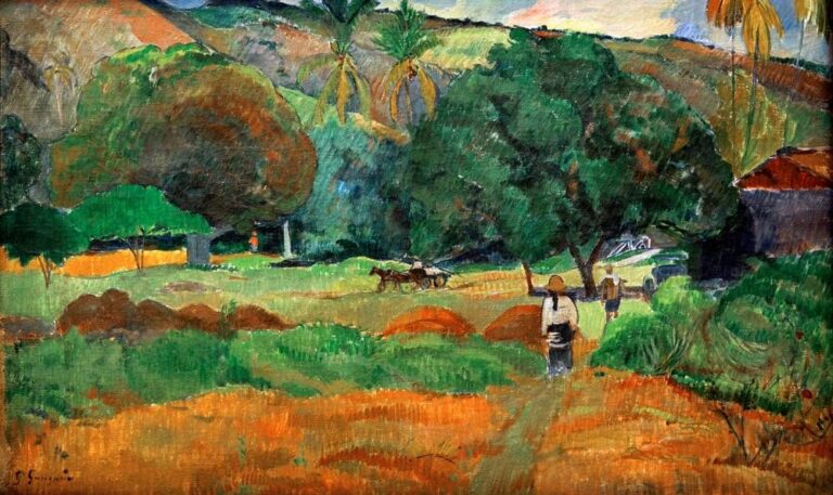 Le vallon – Paul Gauguin Paul Gauguin