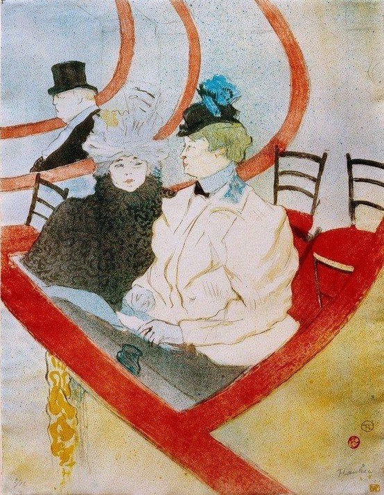 La Grande Loge – Toulouse Lautrec Henri de Toulouse-Lautrec