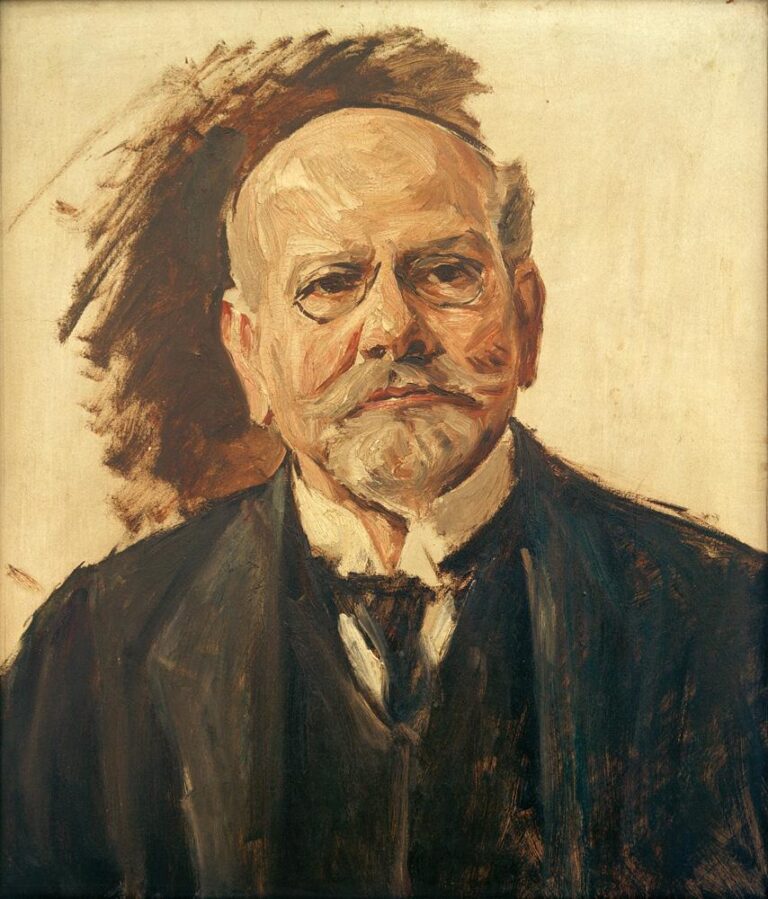 Étude du portrait d’Emil Rathenau – Max Liebermann Max Liebermann