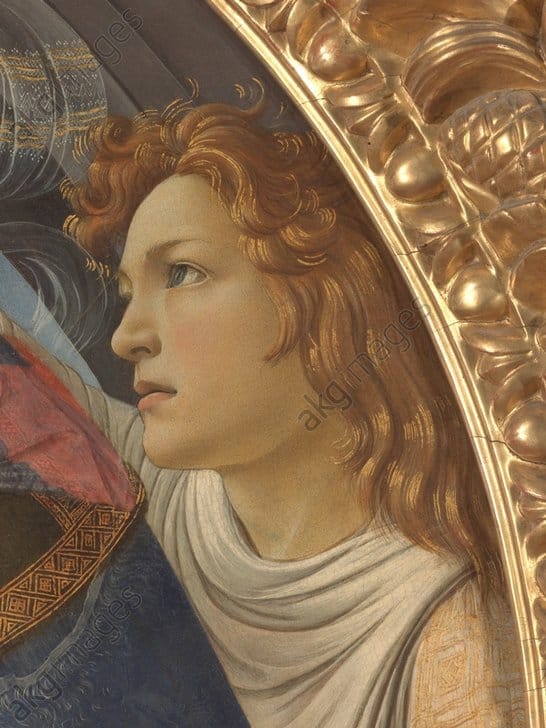 Madone Magnificat, Ange – Sandro Botticelli Sandro Botticelli