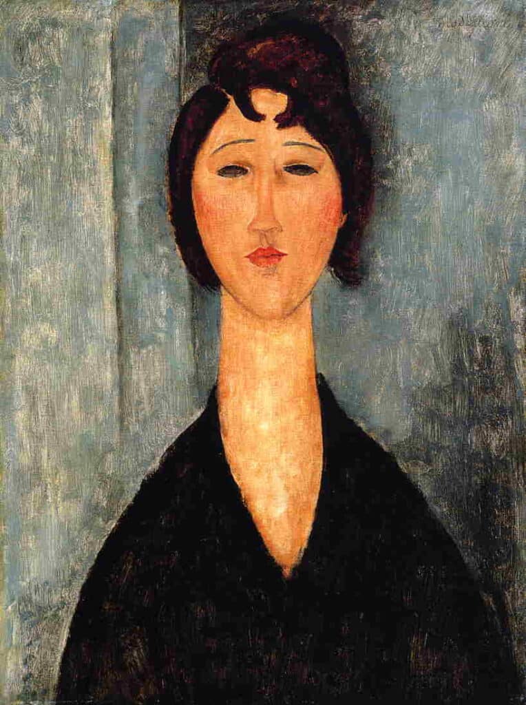 Portrait d’un jeune femme II – Amadeo Modigliani