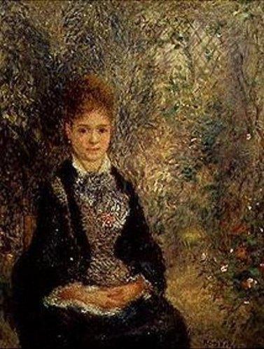 Jeune femme dans le jardin (La Grisette) – Pierre-Auguste Renoir Pierre-Auguste Renoir