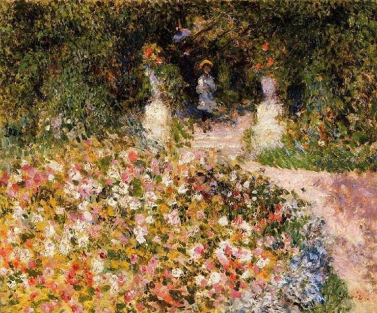 Le jardin – Pierre-Auguste Renoir Pierre-Auguste Renoir