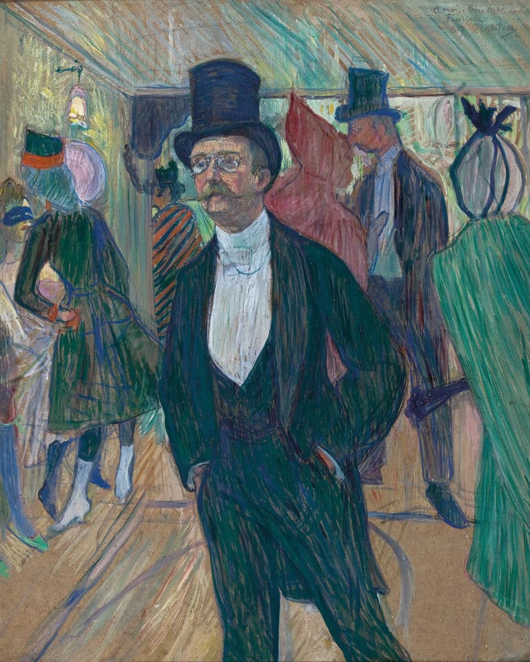 Monsieur Fourcade – Toulouse Lautrec Henri de Toulouse-Lautrec