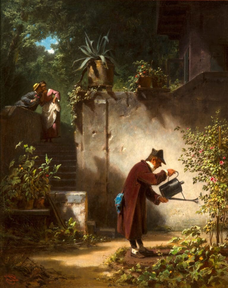 L’ami des fleurs – Carl Spitzweg Carl Spitzweg