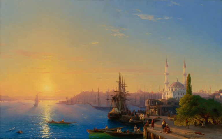 Vue de Constantinople et du Bosphore – Ivan Aïvazovski Ivan Aïvazovski