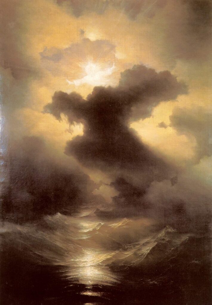 La Création ou Le Chaos, 1841 – Ivan Aïvazovski  Ivan Aïvazovski