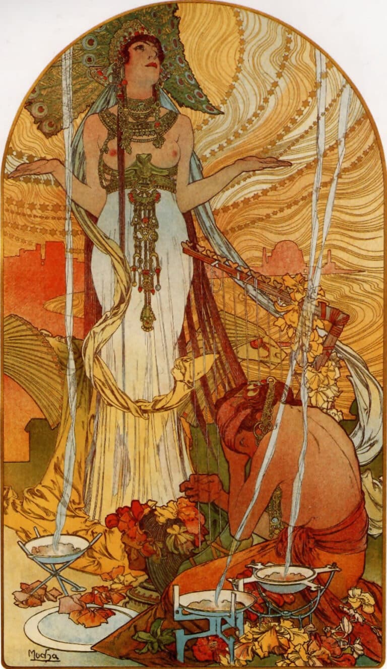 Salammbô – Mucha Alphonse Mucha