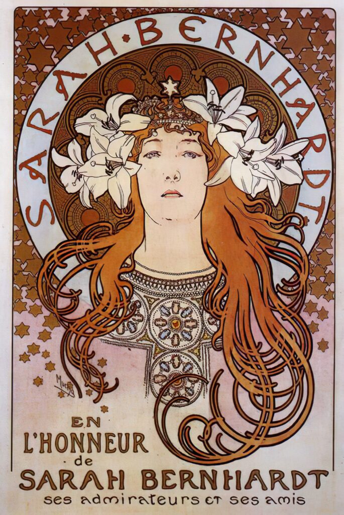 Sarah bernhardt – Mucha Alphonse Mucha