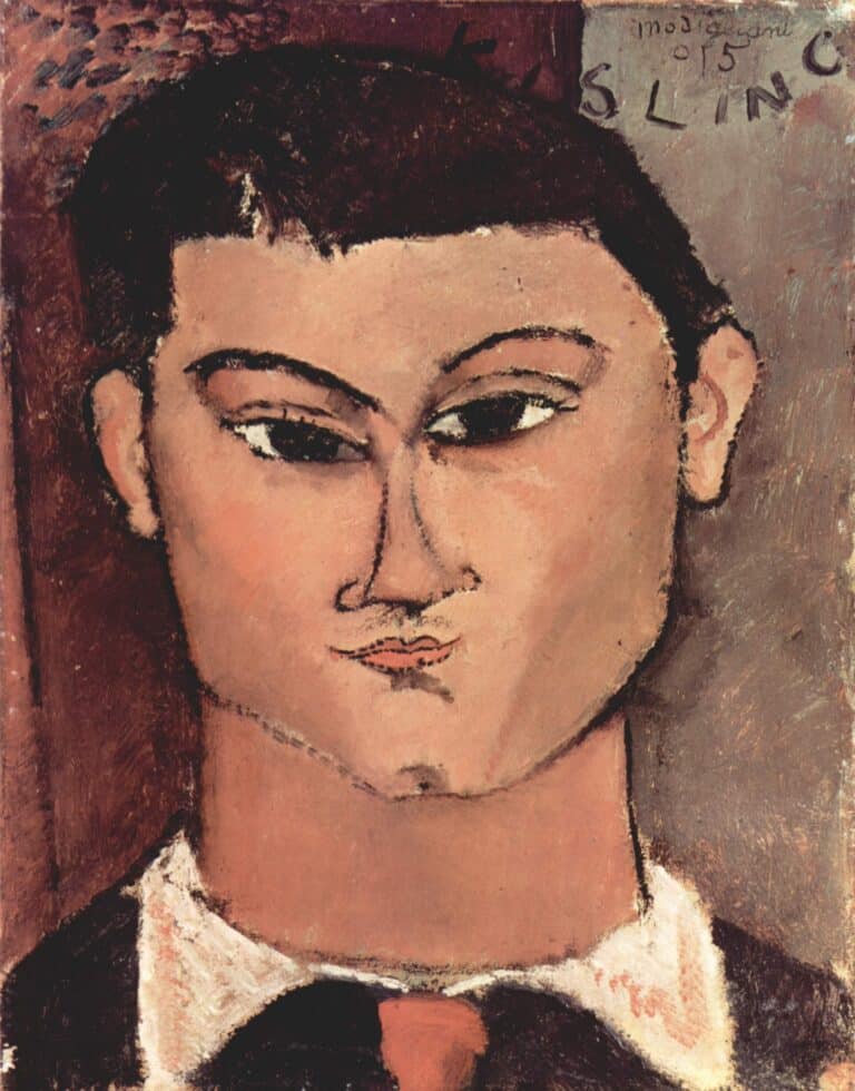 Portrait de Moise Kisling – Amadeo Modigliani