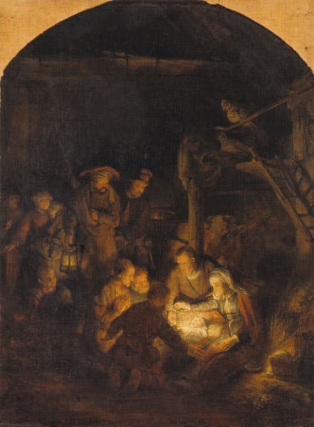 Anbetung der Hirten – Rembrandt van Rijn Rembrandt van Rijn