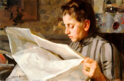 Emma Zorn lisant, 1887 – Anders Zorn Anders Zorn