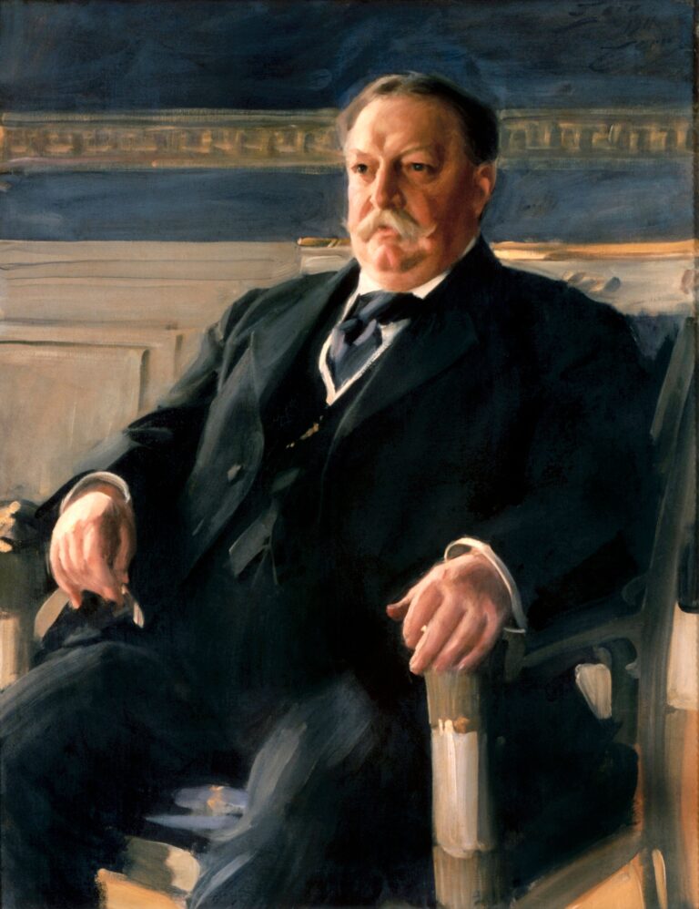 Portrait de William Howard Taft, 1911 – Anders Zorn Anders Zorn