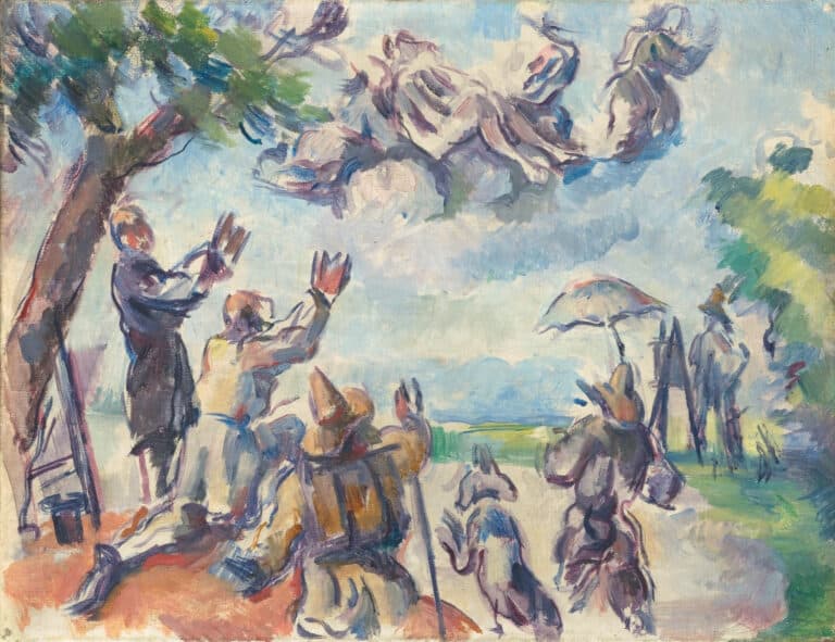 Apothéose de Delacroix – Paul Cézanne Paul Cézanne