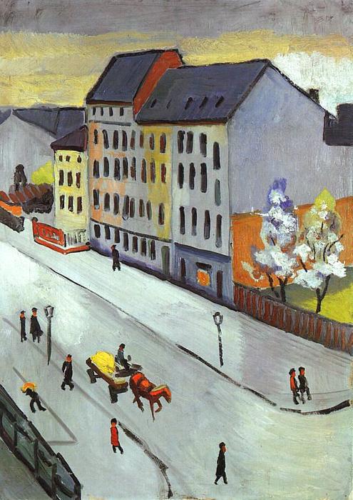 Notre route en gris – August Macke August Macke