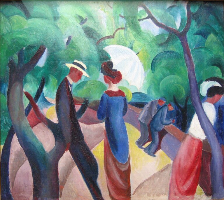 August Macke Promenade – August Macke August Macke