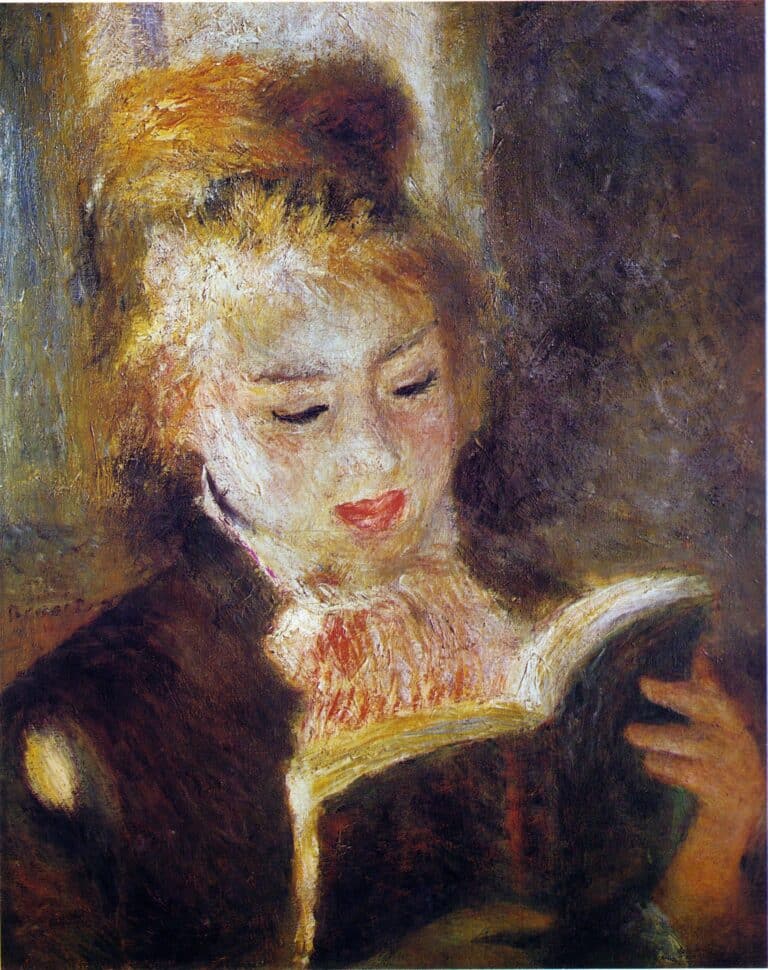 La Liseuse – Pierre-Auguste Renoir Pierre-Auguste Renoir