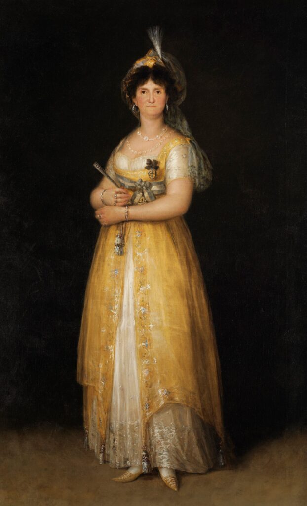 Portrait de Marie-Louise de Parme – Francisco de Goya Francisco de Goya