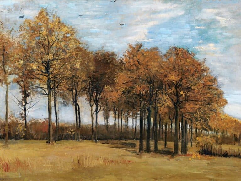 Paysage d’automne – Van Gogh Vincent Van Gogh