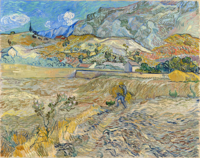 Paysage à Saint-Rémy – Van Gogh Vincent Van Gogh