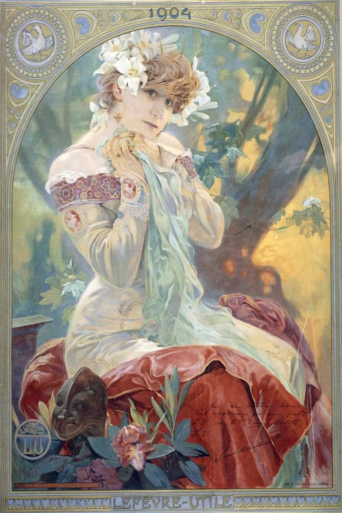 Sarah bernhardt la princesse lointaine – Mucha Alphonse Mucha