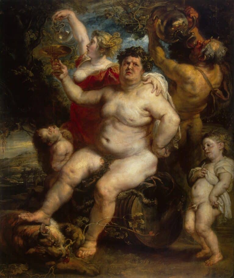 Bacchus rubens – Peter Paul Rubens Peter Paul Rubens