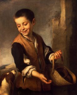 Garçon avec un chien – Bartolomé Esteban Murillo Bartolomé Esteban Murillo